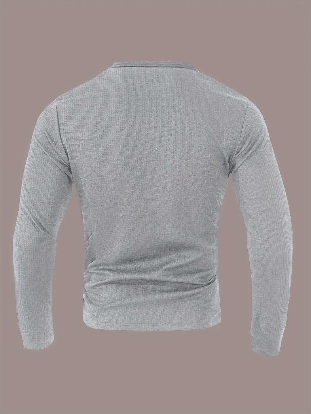 Curtis | Textured Long-Sleeve Henley