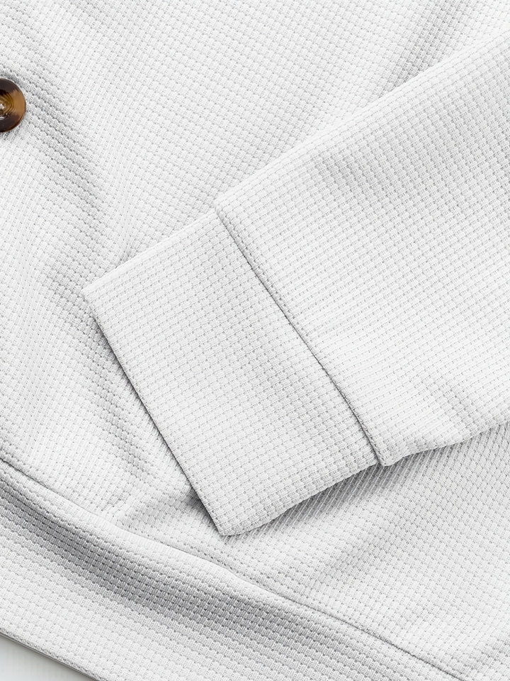 Foster | Textured Button-Up Jacket