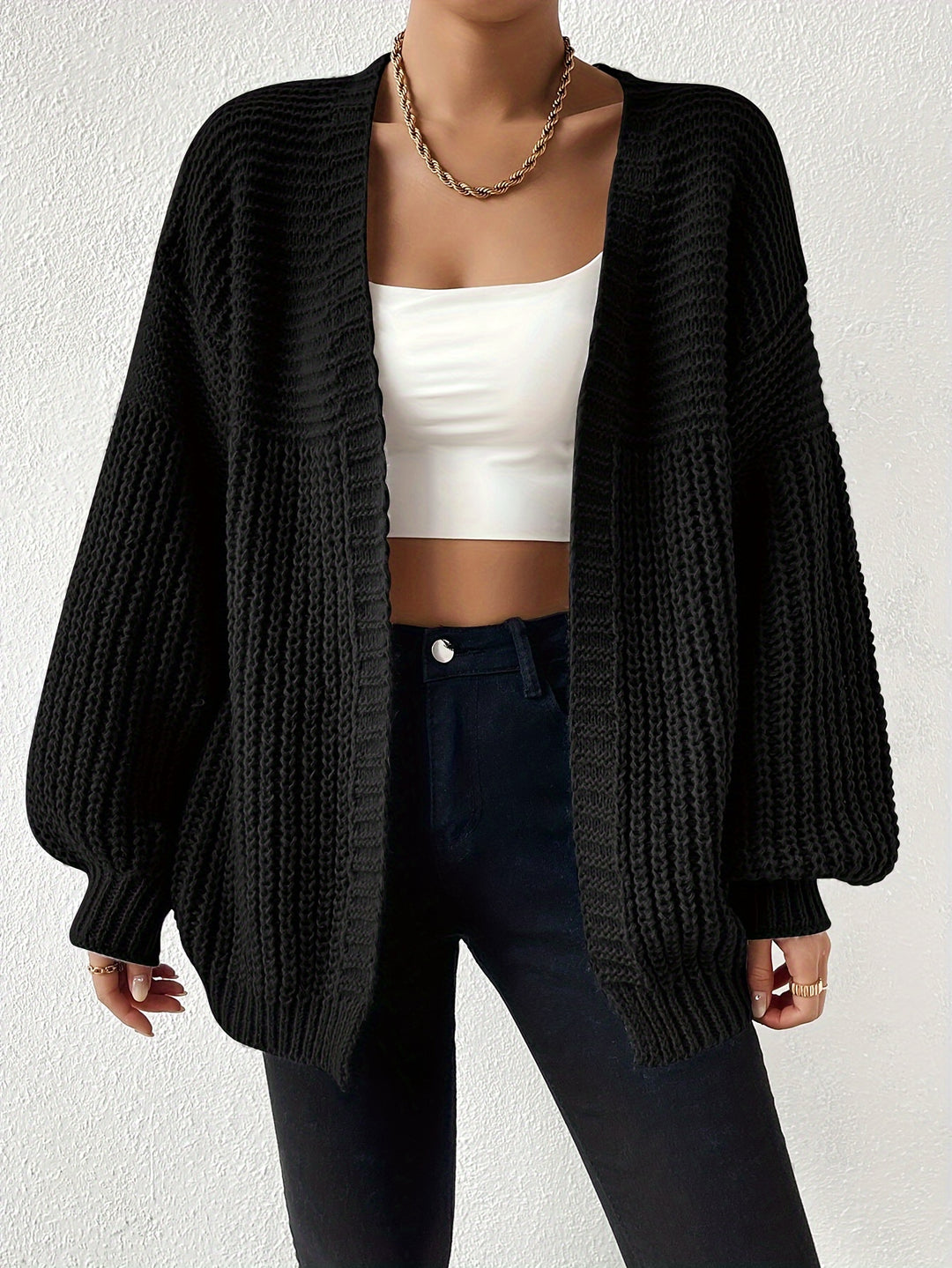 Miranda | Relaxed Chunky-Knit Cardigan