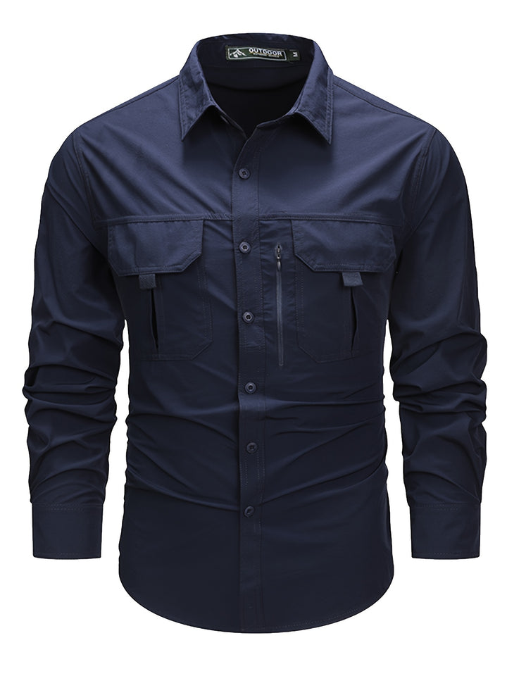 Duncan | Rugged Multi-Pocket Cargo Shirt