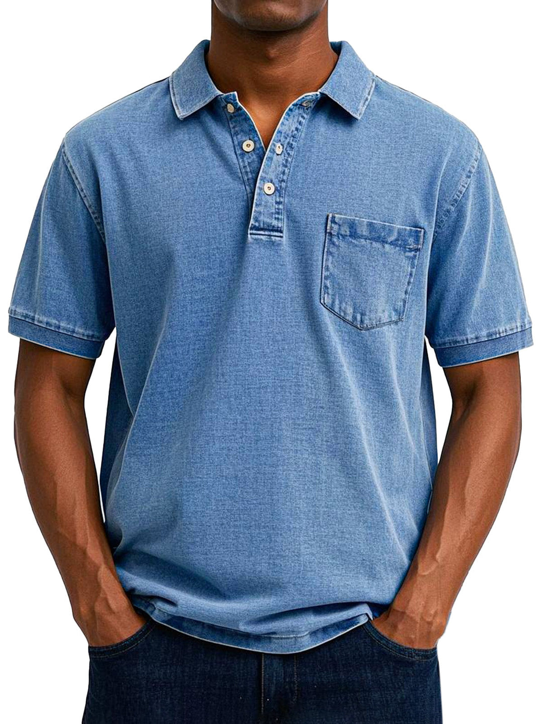 Preston Vintage Casual Polo Shirt