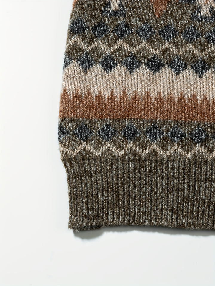 Rupert | Heritage Patterned Sweater