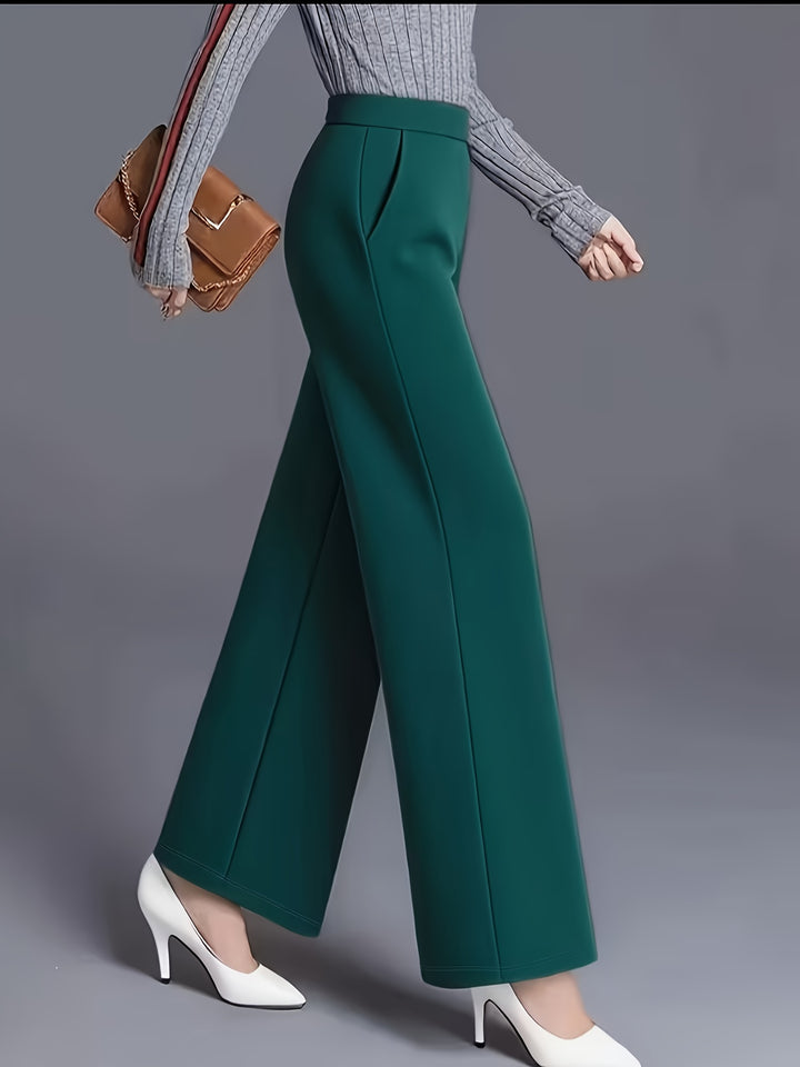 Claudia | High-Waisted Wide-Leg Pants