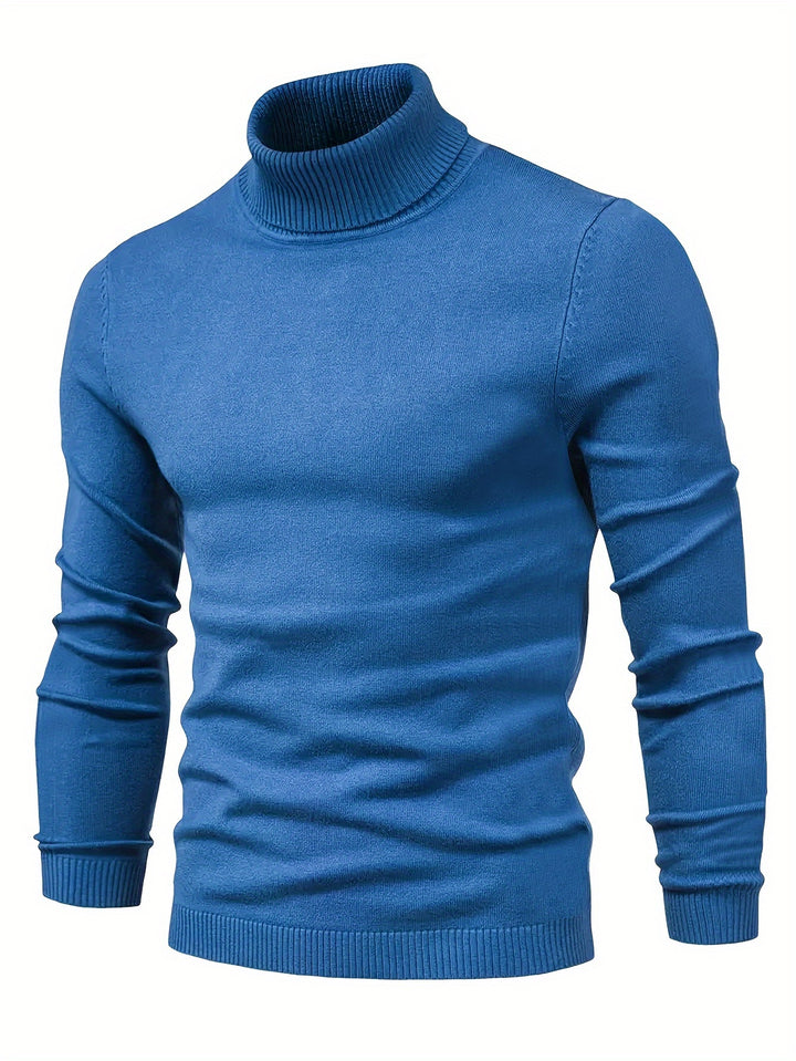 Malcolm | Classic Mock-Neck Sweater
