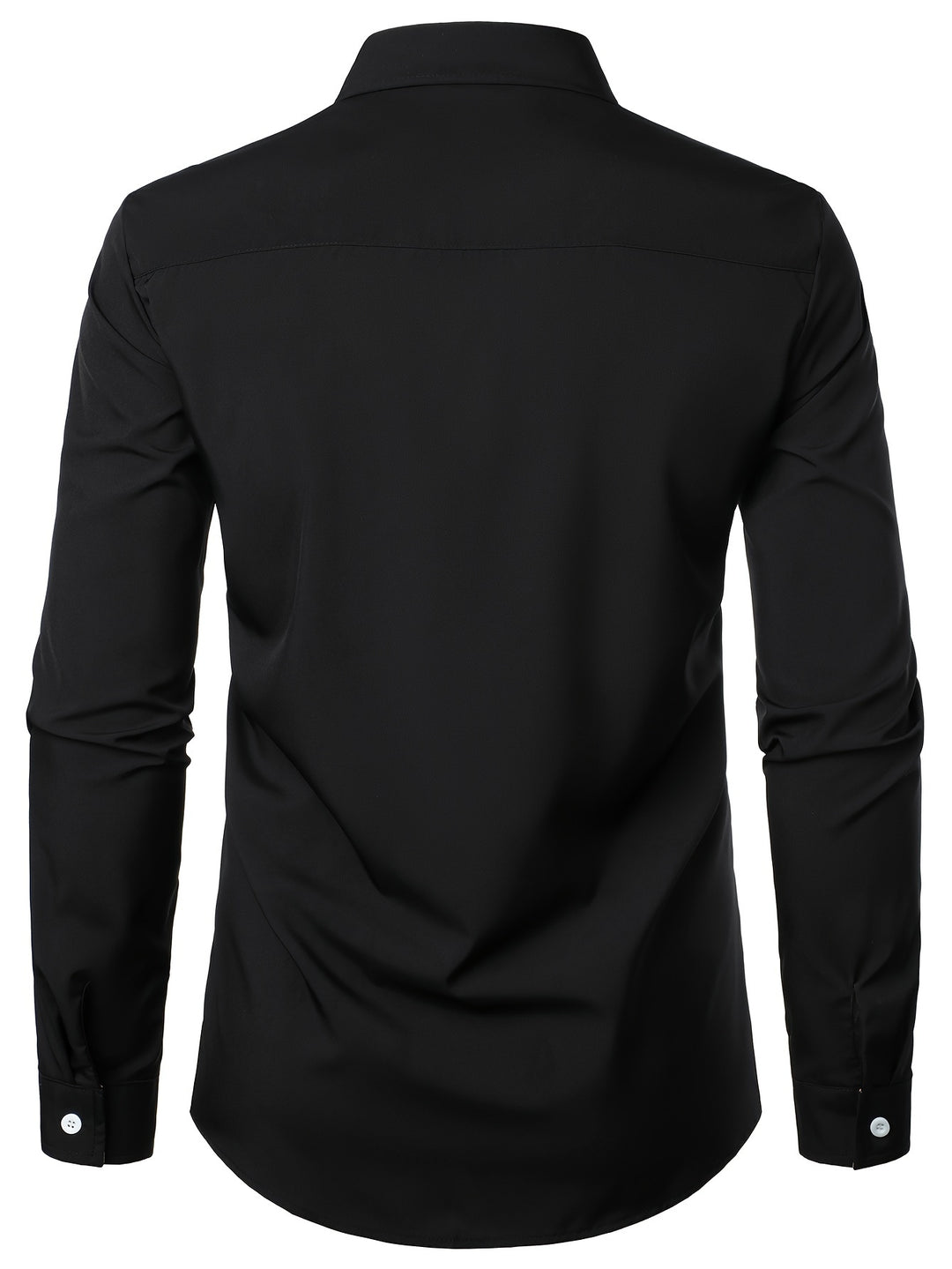 Lucille | Contrast-Trim Long Sleeve Shirt