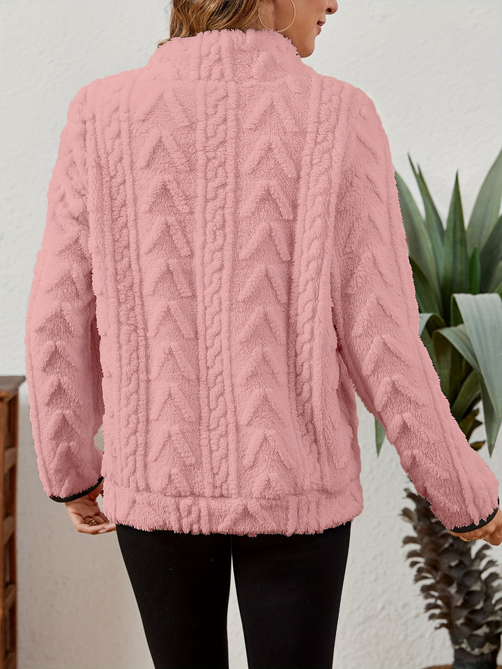 Delilah | Cozy Half-Zip Pullover