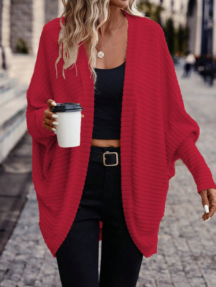 Odette | Relaxed Open-Front Cardigan