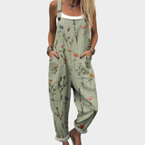 Karissa | Comfortable Floral Green Jumpsuit