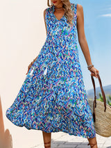 Delia | Flowing Bohemian Maxi Dress