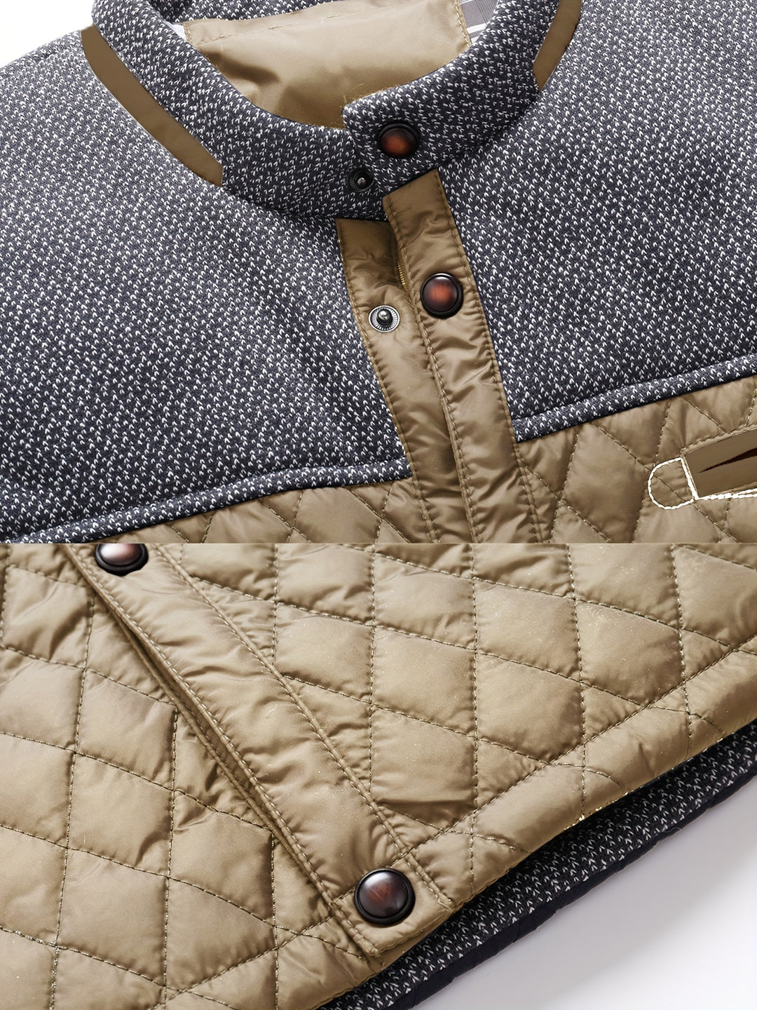 Alden | Quilted Stand-Collar Jacket