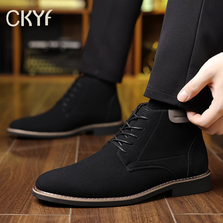 Alden | Refined Lace-Up Ankle Boots