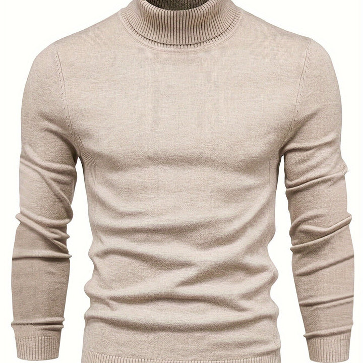 Malcolm | Classic Mock-Neck Sweater
