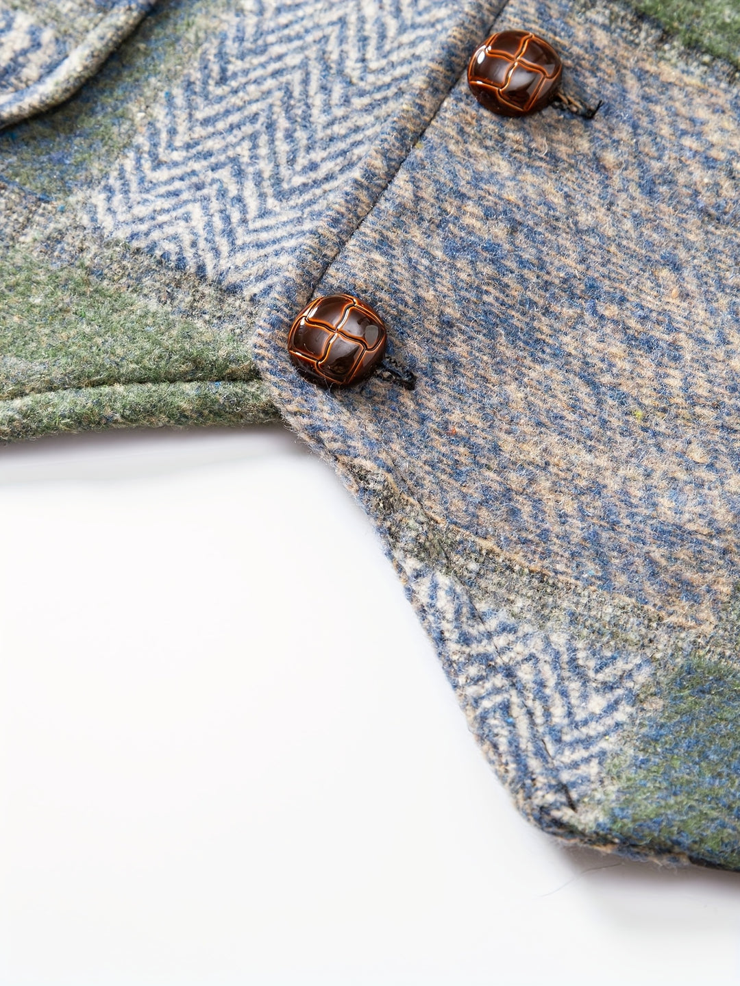 Tobias | Patchwork Tailored Waistcoat