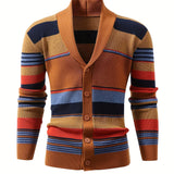 Rensley | Classic Striped Knit Cardigan