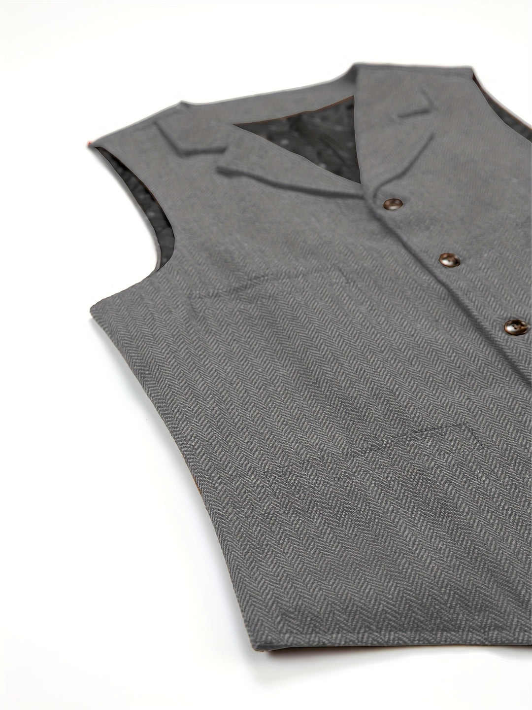 Colton | Heritage Herringbone Vest