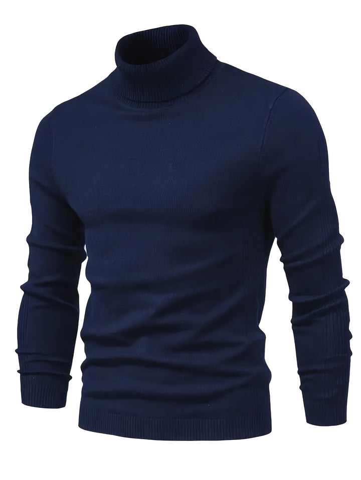 Malcolm | Classic Mock-Neck Sweater