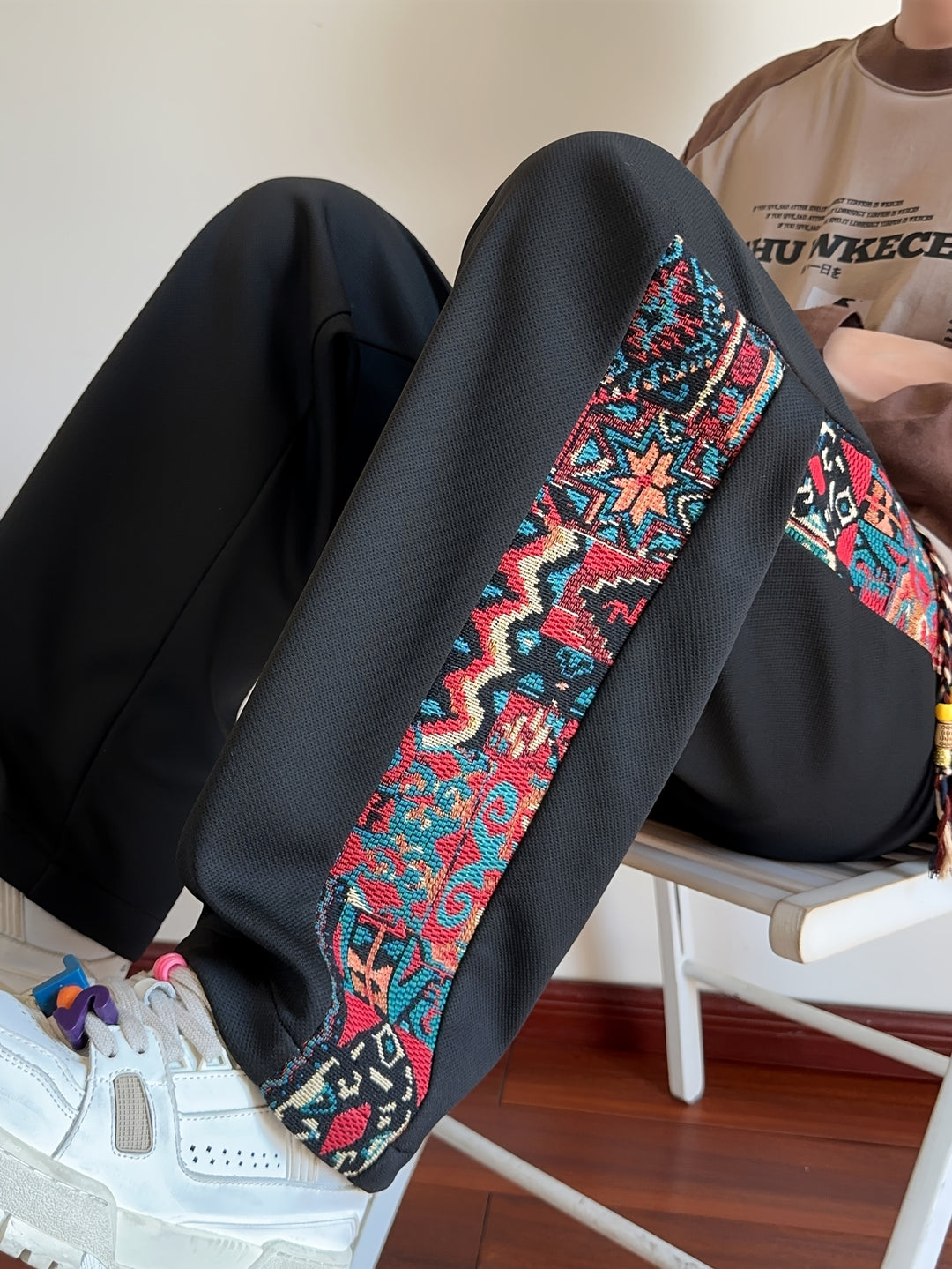 Rafael | Wide-Leg Heritage Trousers