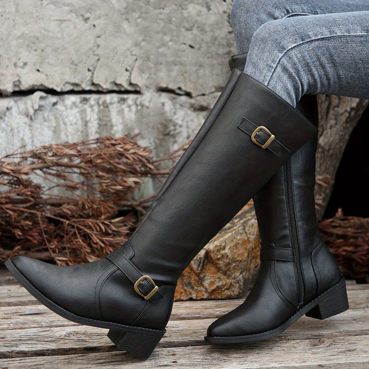 Naomi | Classic Riding Knee-High Boots