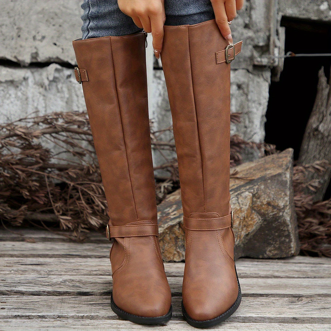 Naomi | Classic Riding Knee-High Boots