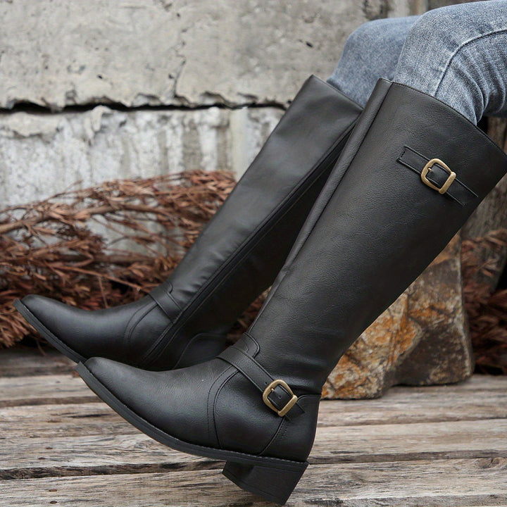 Naomi | Classic Riding Knee-High Boots