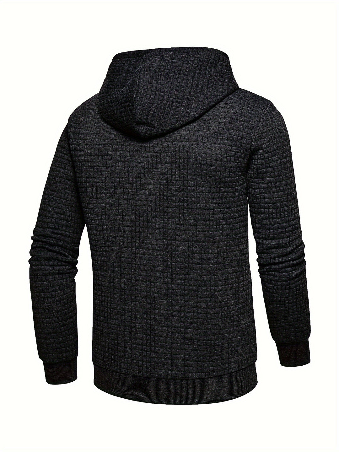 Garrison | Textured Hooded Pullover Hoodie