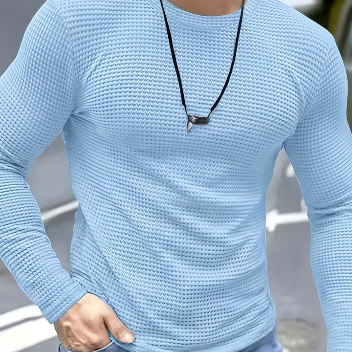 Bruno | Textured Long-Sleeve Top