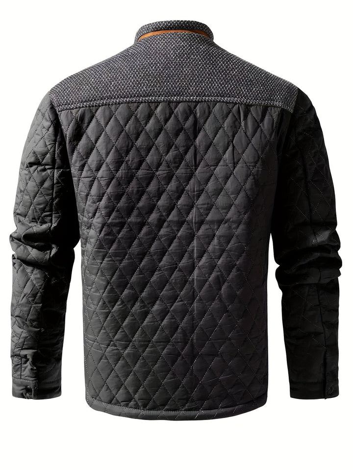 Gideon | Quilted Stand-Collar Jacket