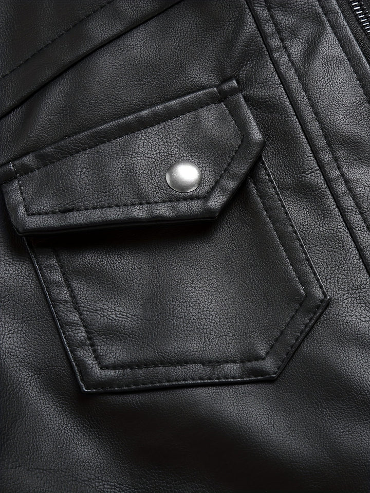 Maddox | Hooded Moto Jacket