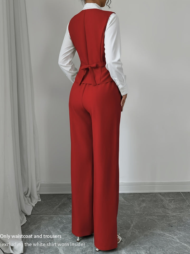 Miriam | Tailored Wide-Leg Trouser Set