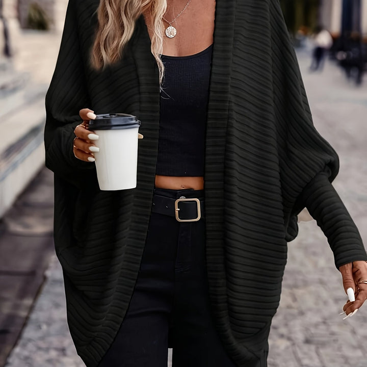 Odette | Relaxed Open-Front Cardigan