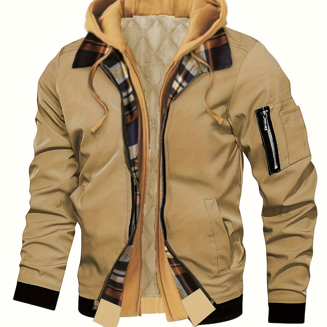 Bryson | Hooded Warm-Lined Zip Jacket