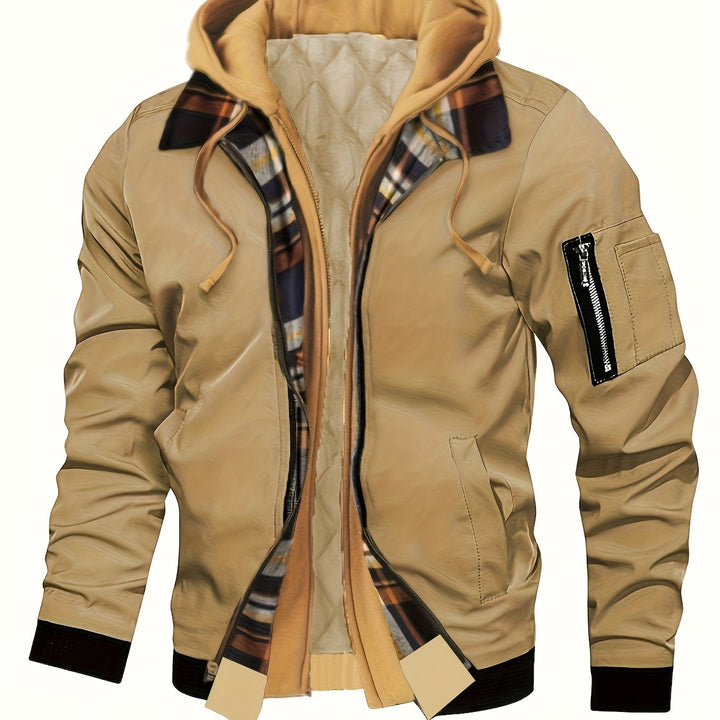 Bryson | Hooded Warm-Lined Zip Jacket