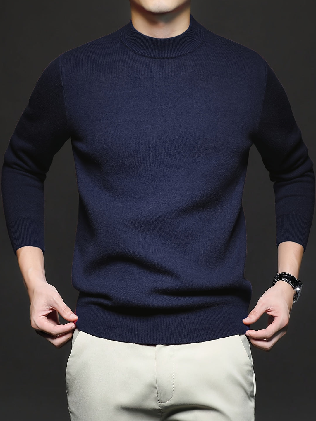 Everett | Refined High-Neck Sweater