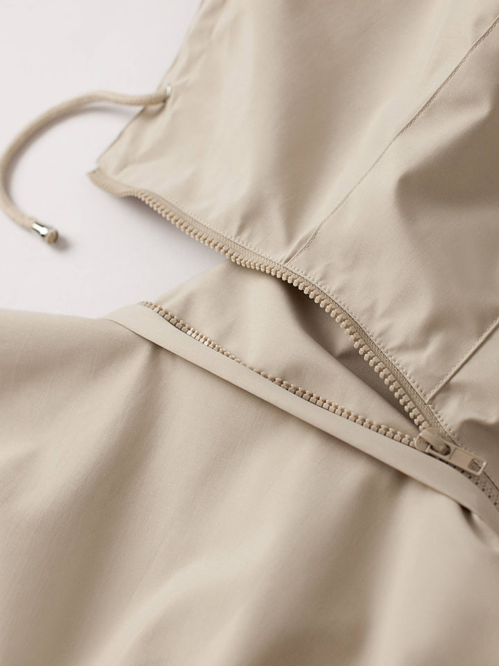 Clara | Hooded Drawstring Jacket