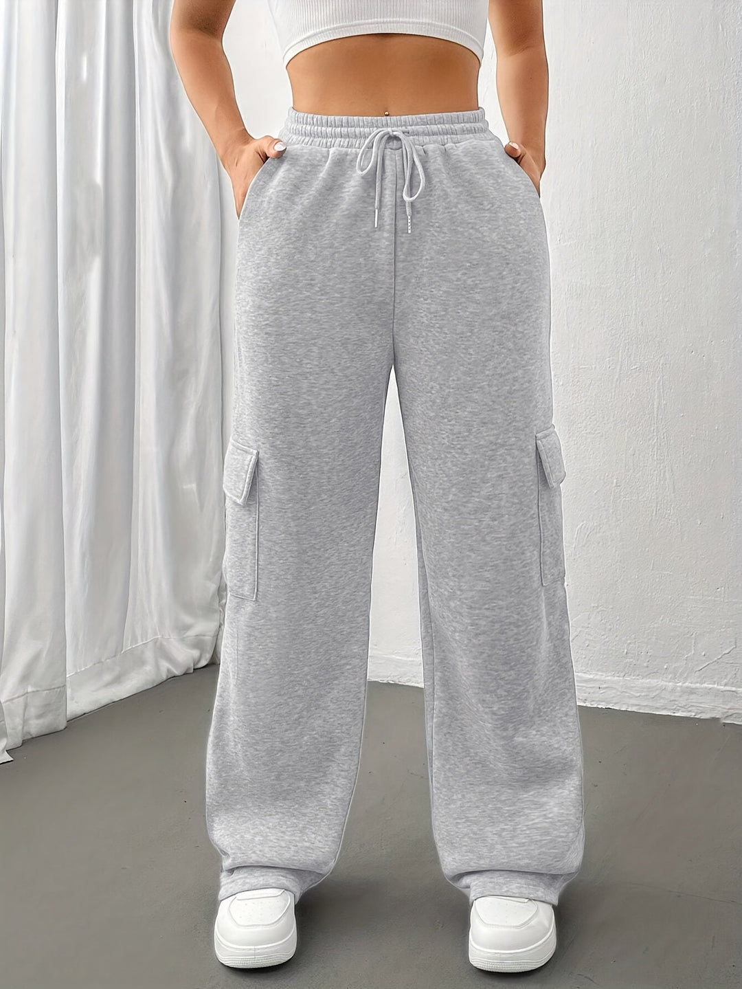 Ruth | Relaxed Cargo Sweatpants