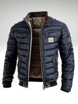 Damian | Quilted Stand-Collar Jacket