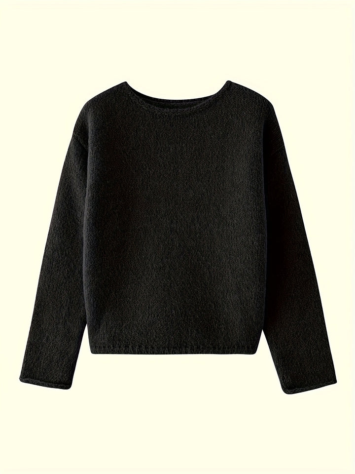 Noreen | Relaxed Crew Neck Sweater