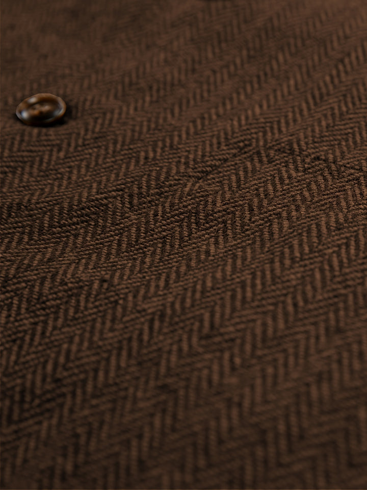 Colton | Heritage Herringbone Vest