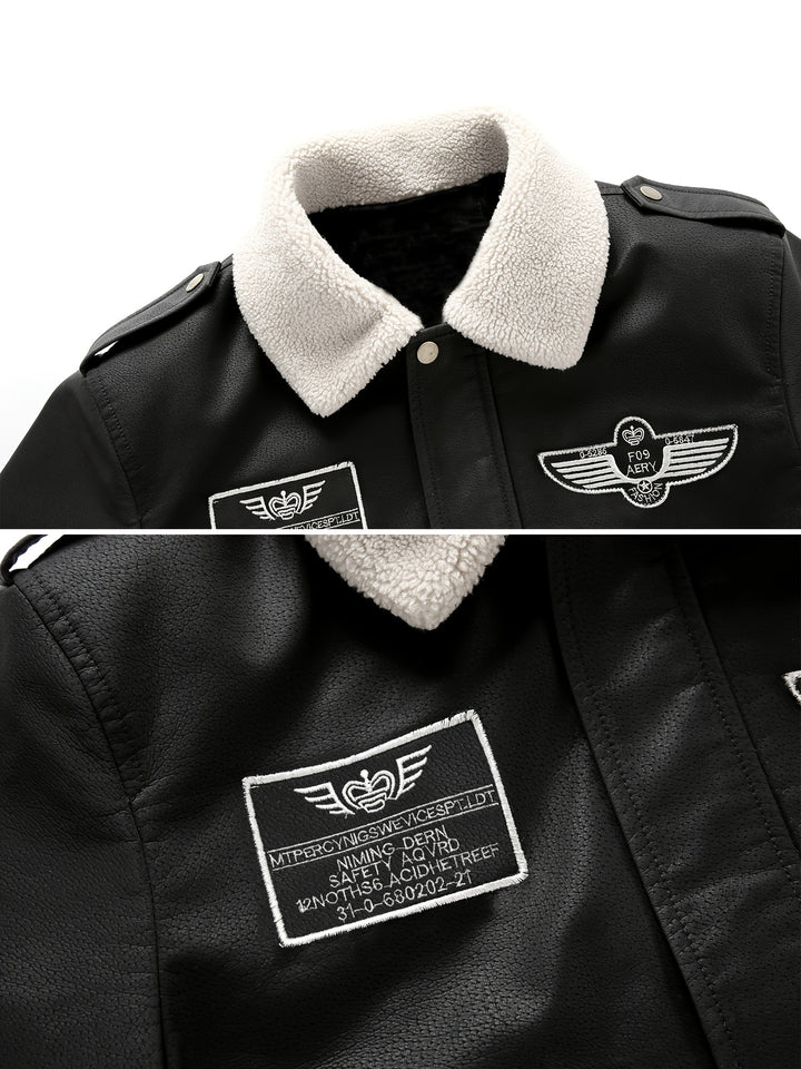 Cedric | Aviator Bomber Jacket