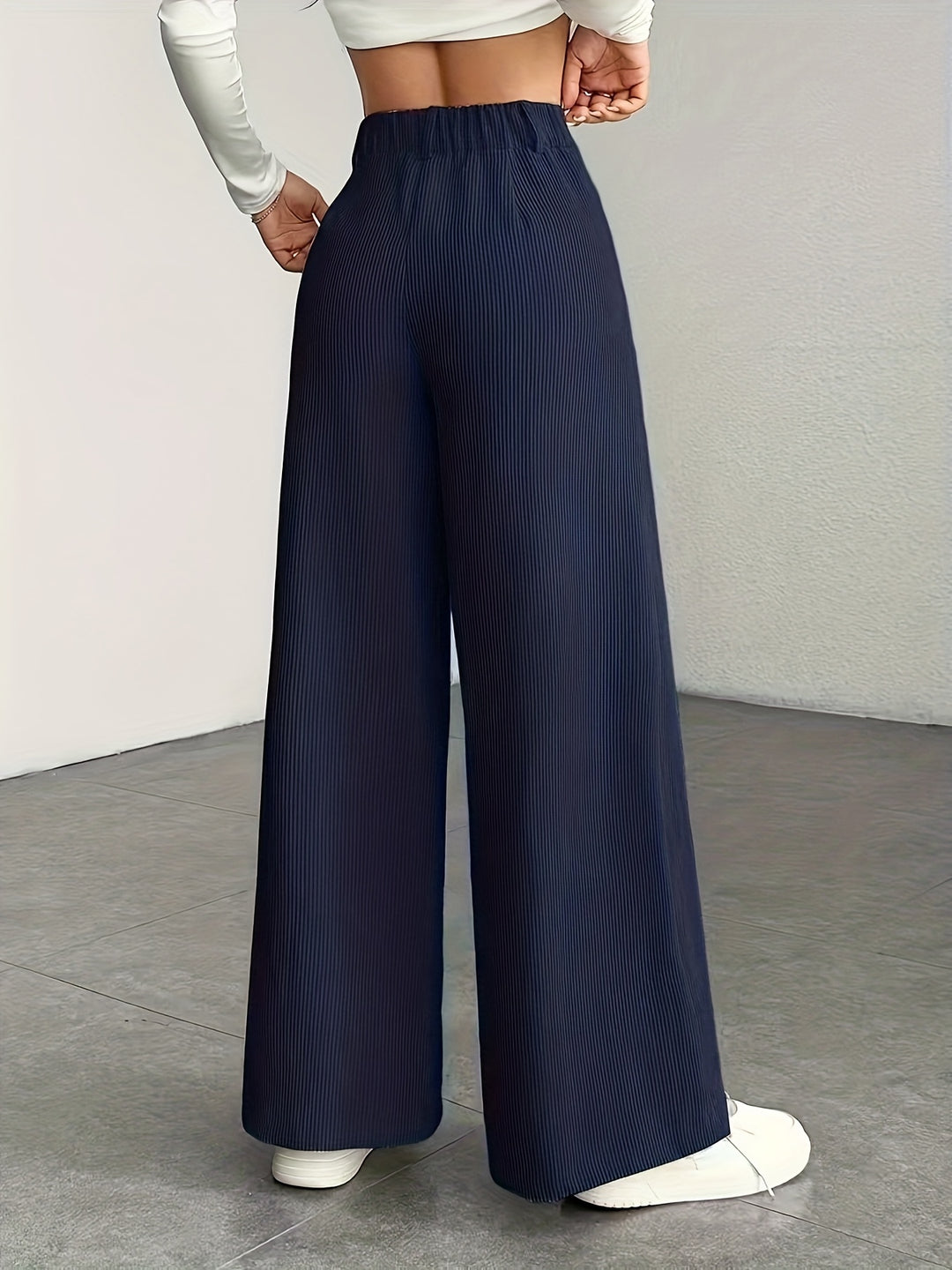Kimberly | High-Waisted Wide-Leg Trousers