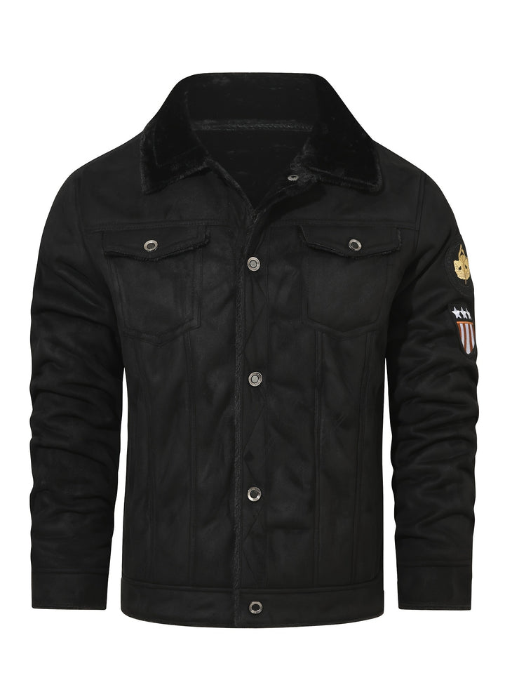 Corbin | Fleece-Lined Trucker Jacket