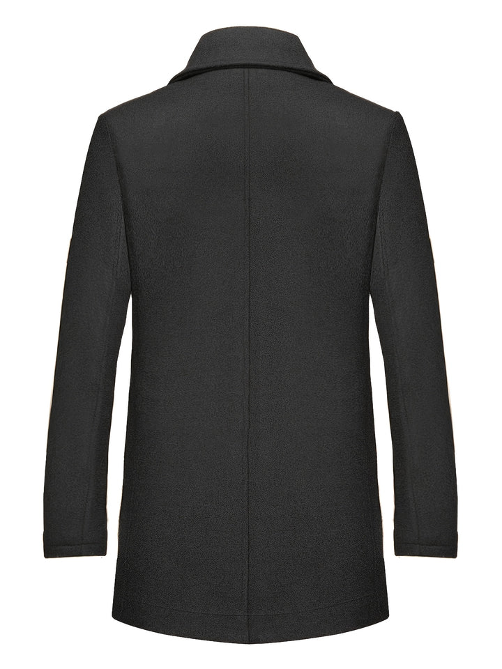 Callum | Tailored Single-Breasted Overcoat