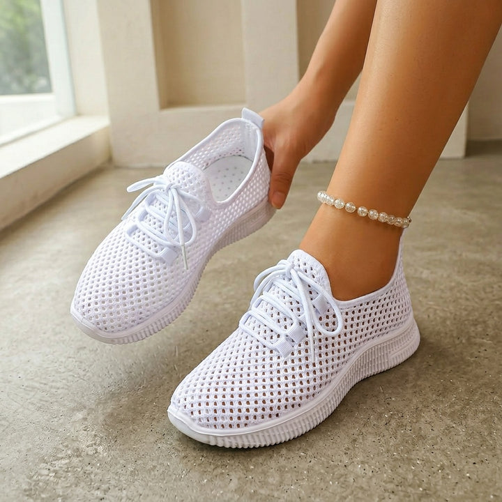 Marina | Airy Lace-Up Sneakers