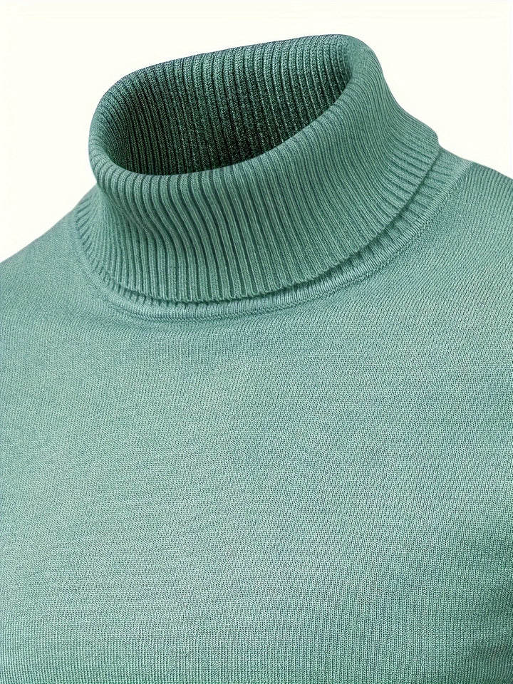 Malcolm | Classic Mock-Neck Sweater