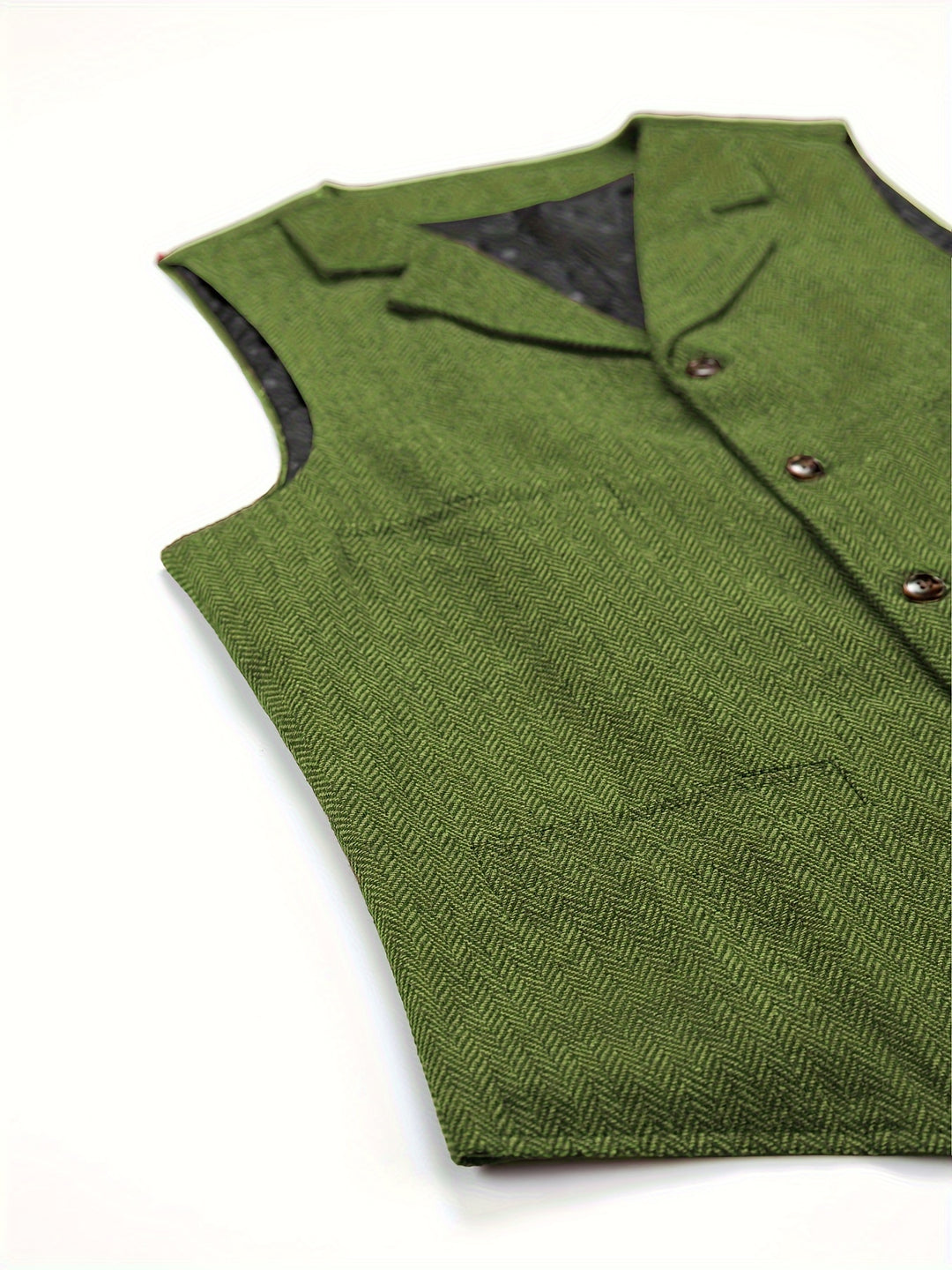 Colton | Heritage Herringbone Vest