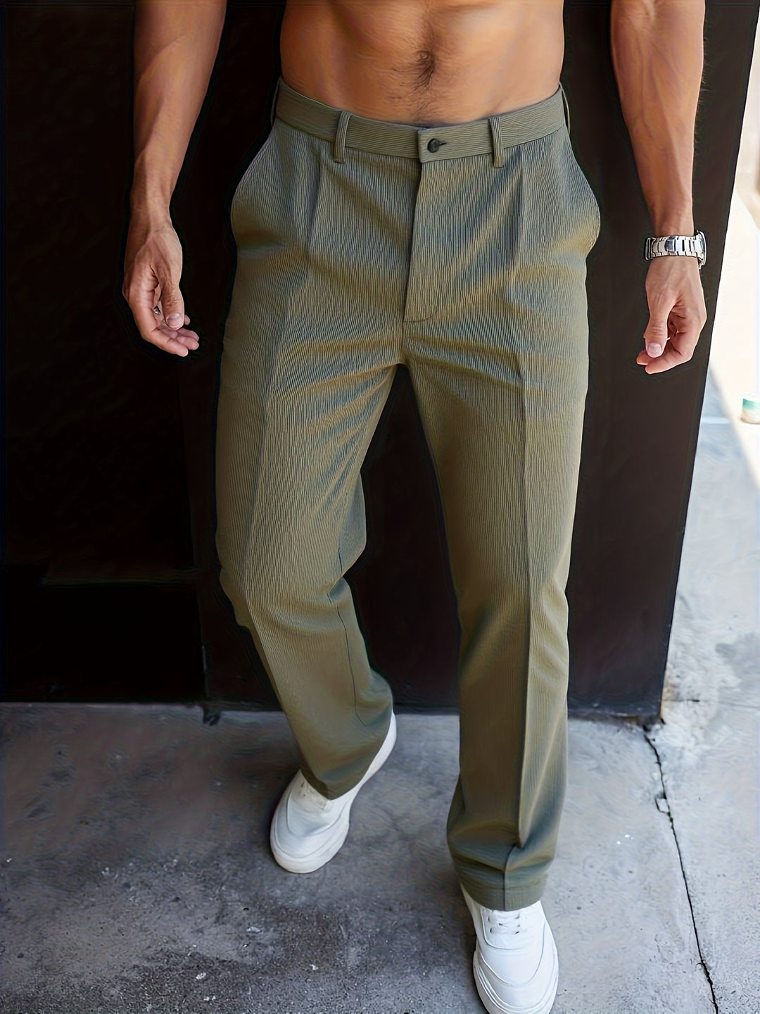 Vaughn | Tailored Straight-Leg Trousers