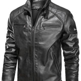 Ronan | Stand-Collar Biker Jacket