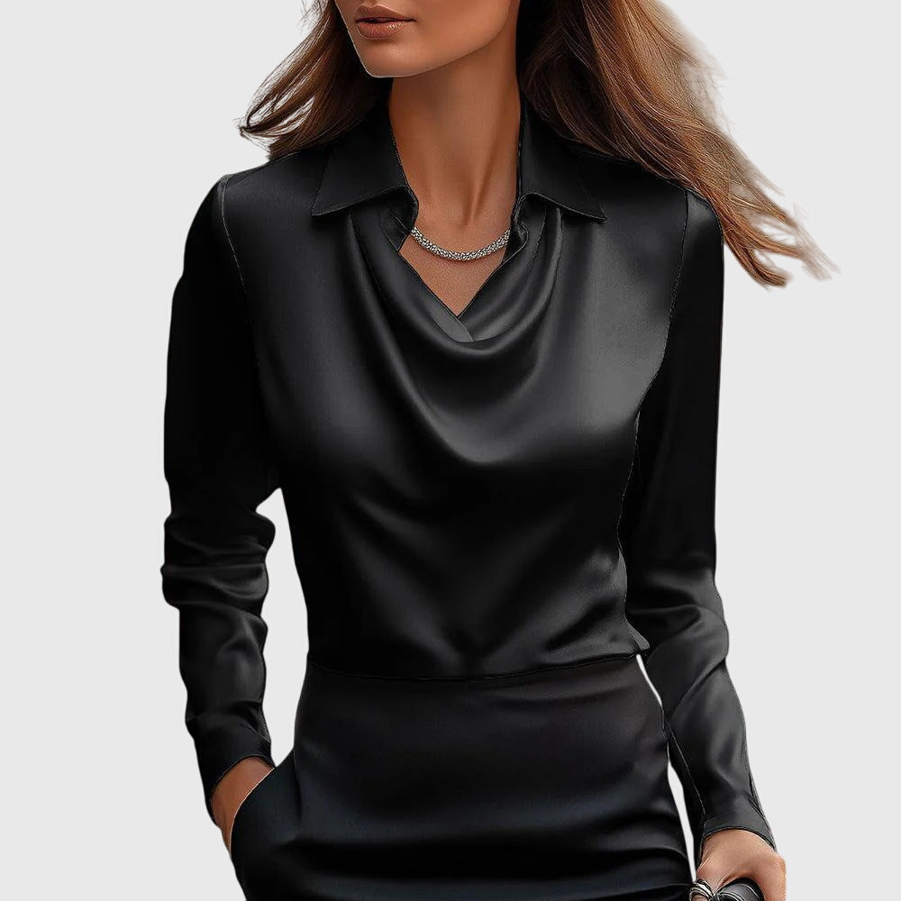 Cordelia | Draped Elegant Blouse