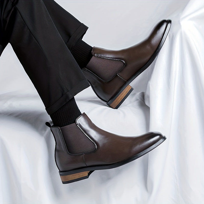 Ashford | Refined Pointed-Toe Chelsea Boots