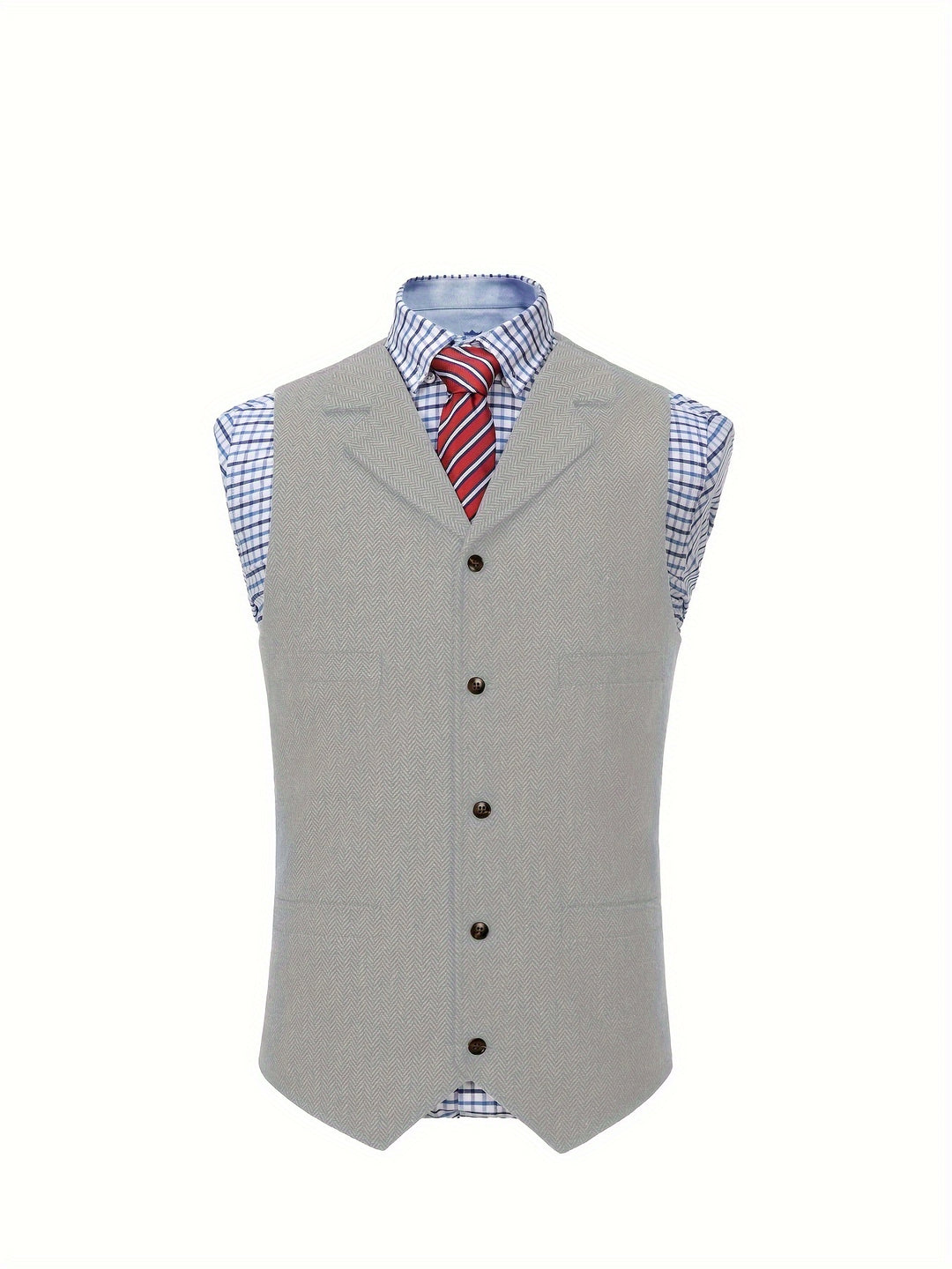 Colton | Heritage Herringbone Vest